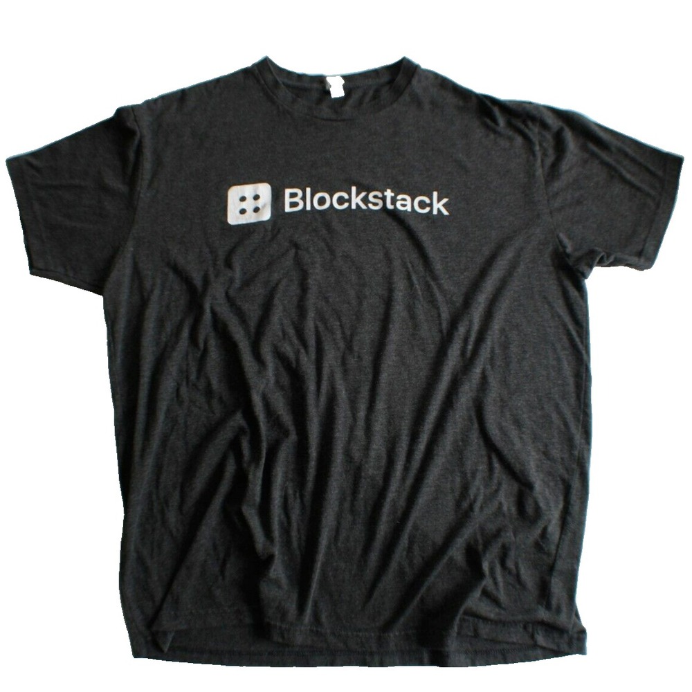Blockstack Logo Shirt - Size XL - Crypto